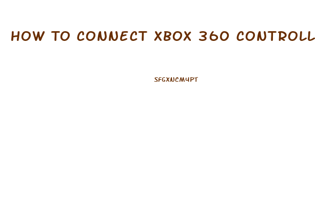 How To Connect Xbox 360 Controller To Xbox 360 Slim