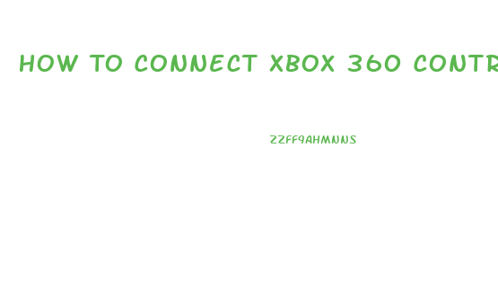 How To Connect Xbox 360 Controller To Xbox 360 Slim