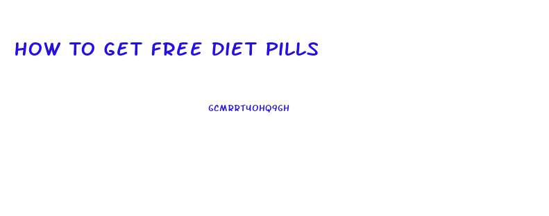 How To Get Free Diet Pills