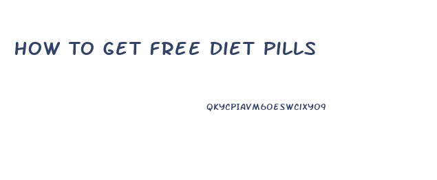 How To Get Free Diet Pills