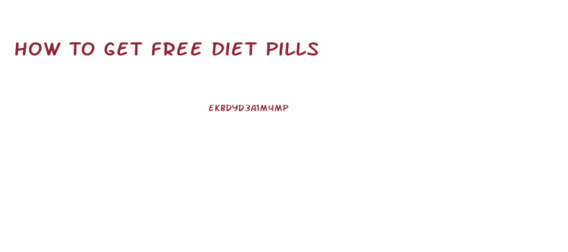 How To Get Free Diet Pills