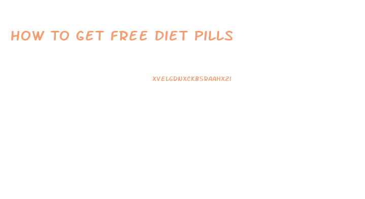 How To Get Free Diet Pills