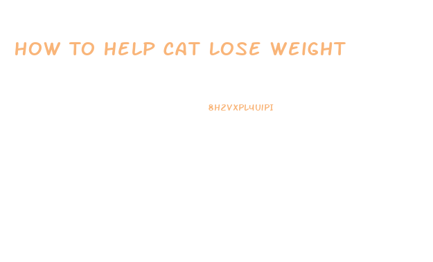 How To Help Cat Lose Weight