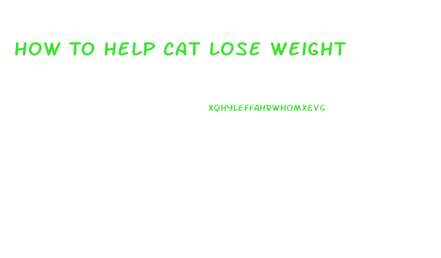 How To Help Cat Lose Weight