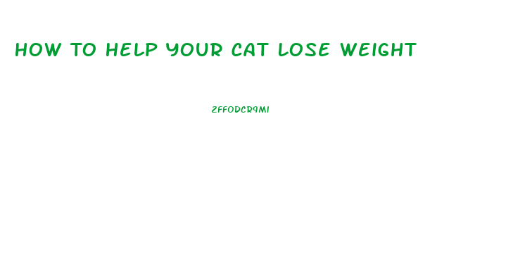 How To Help Your Cat Lose Weight