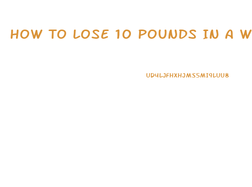 How To Lose 10 Pounds In A Week Best Womens Weight Loss Pills