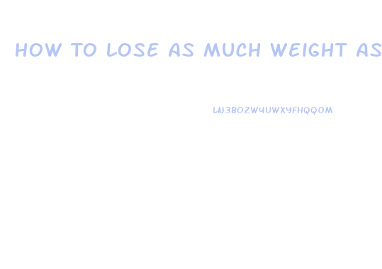 How To Lose As Much Weight As Possible In A Month