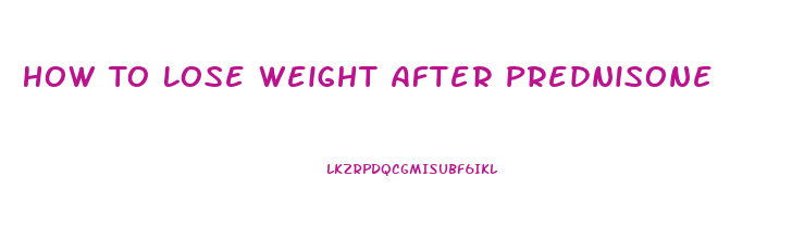 How To Lose Weight After Prednisone