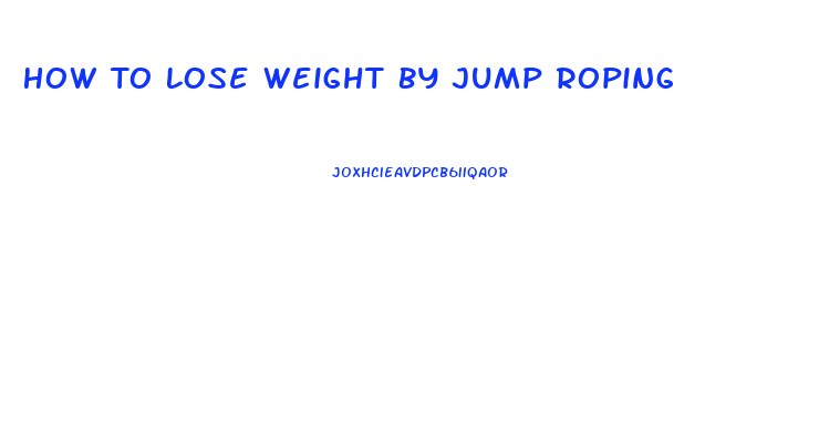 How To Lose Weight By Jump Roping