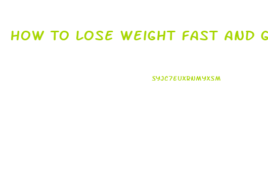 How To Lose Weight Fast And Gain Muscle