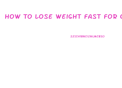 How To Lose Weight Fast For Guys