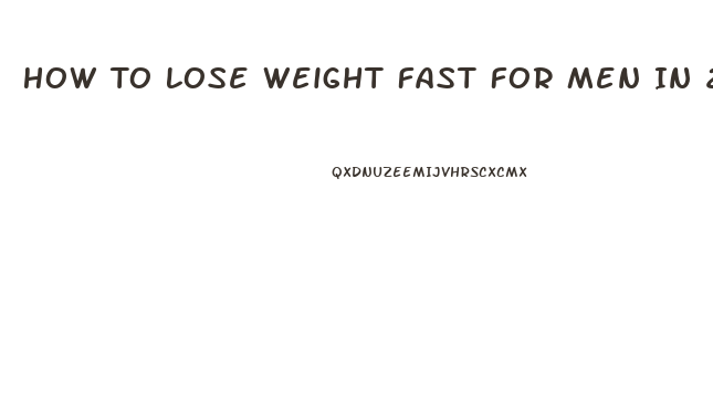 How To Lose Weight Fast For Men In 2 Weeks