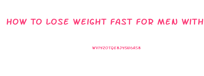 How To Lose Weight Fast For Men Without Exercise