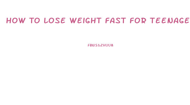 How To Lose Weight Fast For Teenage Girls Without Pills