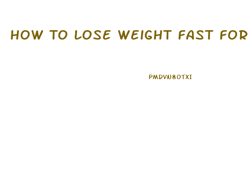 How To Lose Weight Fast For Teenagers