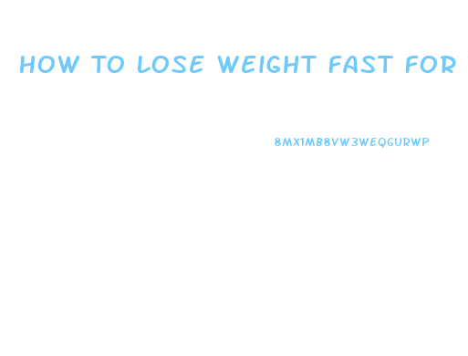 How To Lose Weight Fast For The Military