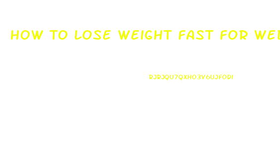 How To Lose Weight Fast For Wedding