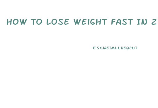 How To Lose Weight Fast In 2 Months