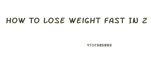 How To Lose Weight Fast In 2 Weeks 10 Kg