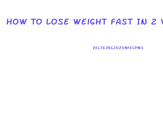 How To Lose Weight Fast In 2 Weeks 10 Kg