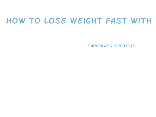 How To Lose Weight Fast With Exercise At Home