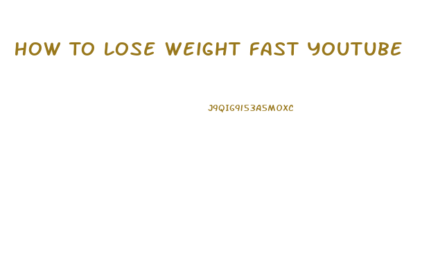 How To Lose Weight Fast Youtube