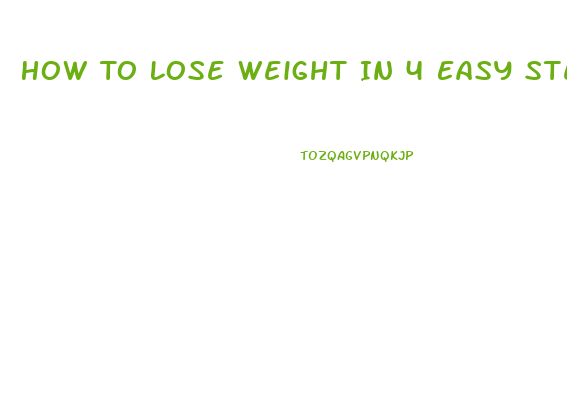 How To Lose Weight In 4 Easy Steps Reddit