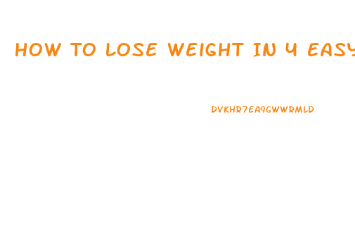 How To Lose Weight In 4 Easy Steps Reddit