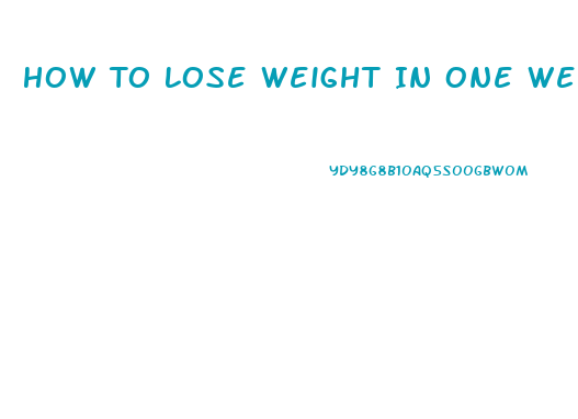 How To Lose Weight In One Week Without Exercising