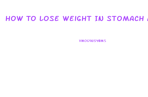 How To Lose Weight In Stomach And Thighs