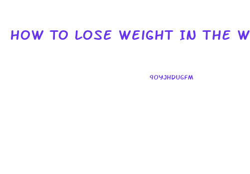 How To Lose Weight In The Winter