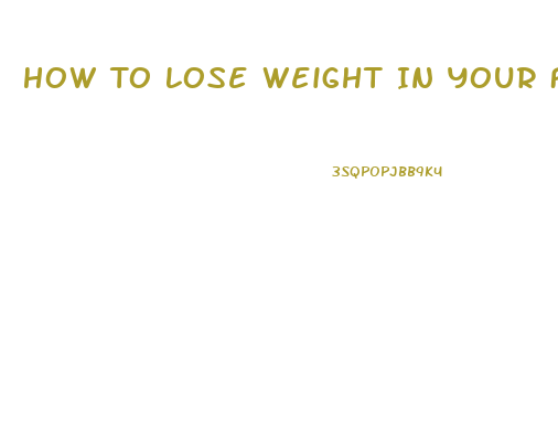 How To Lose Weight In Your Feet