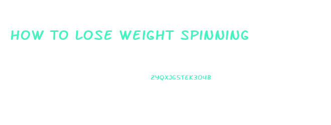 How To Lose Weight Spinning