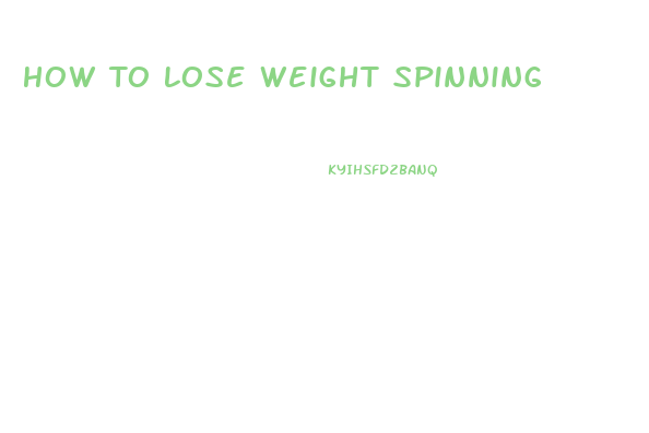 How To Lose Weight Spinning