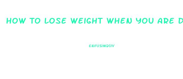 How To Lose Weight When You Are Depressed