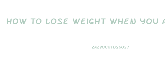 How To Lose Weight When You Are Depressed