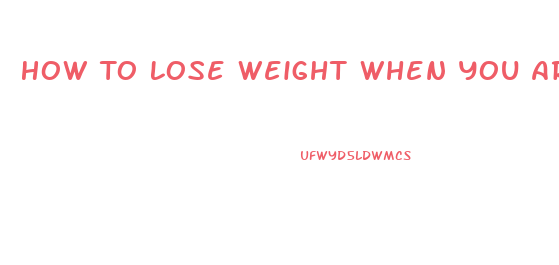 How To Lose Weight When You Are Depressed