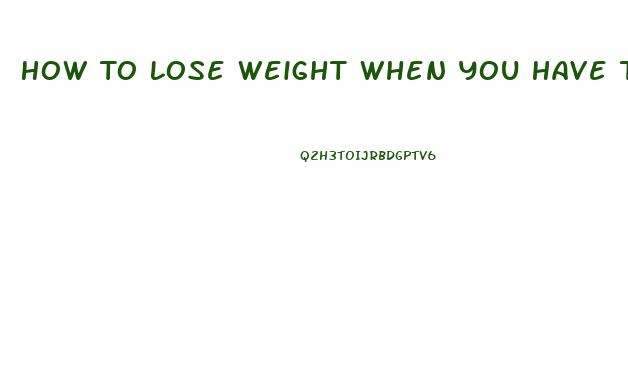 How To Lose Weight When You Have Thyroid Problems