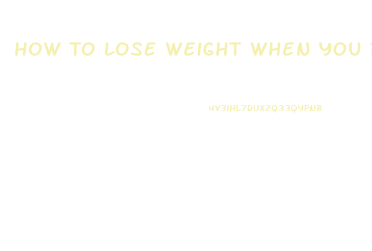 How To Lose Weight When You Re Lazy