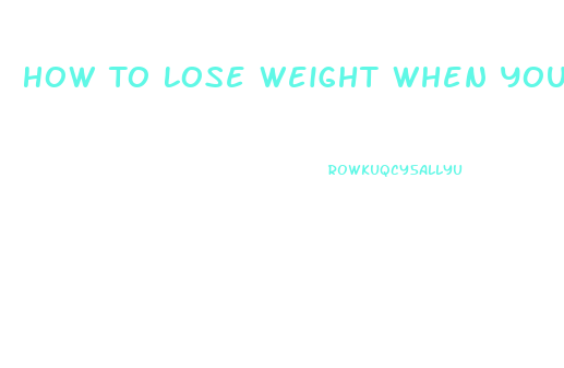 How To Lose Weight When You Re Obese