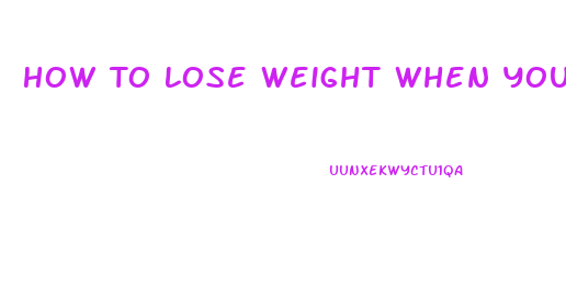 How To Lose Weight When Your 12