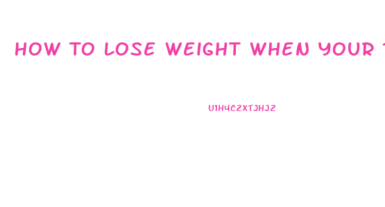 How To Lose Weight When Your 15