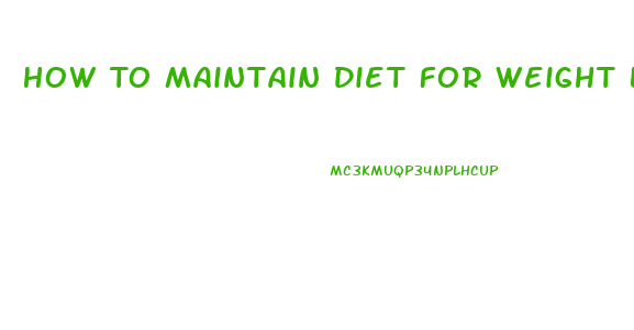 How To Maintain Diet For Weight Loss In Tamil