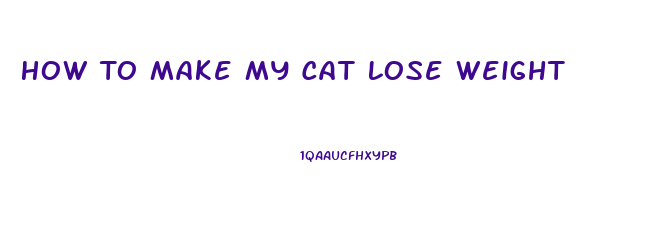 How To Make My Cat Lose Weight