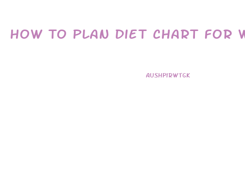 How To Plan Diet Chart For Weight Loss