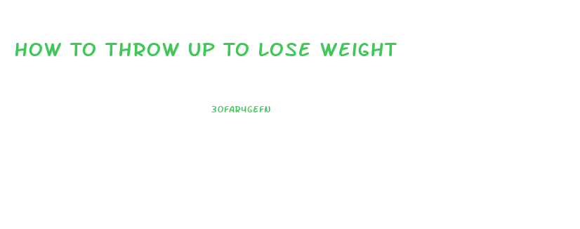 How To Throw Up To Lose Weight