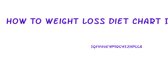 How To Weight Loss Diet Chart In Hindi