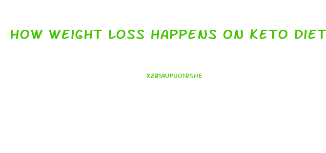 How Weight Loss Happens On Keto Diet