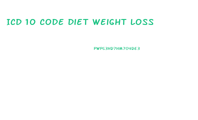 Icd 10 Code Diet Weight Loss