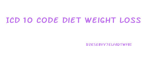 Icd 10 Code Diet Weight Loss